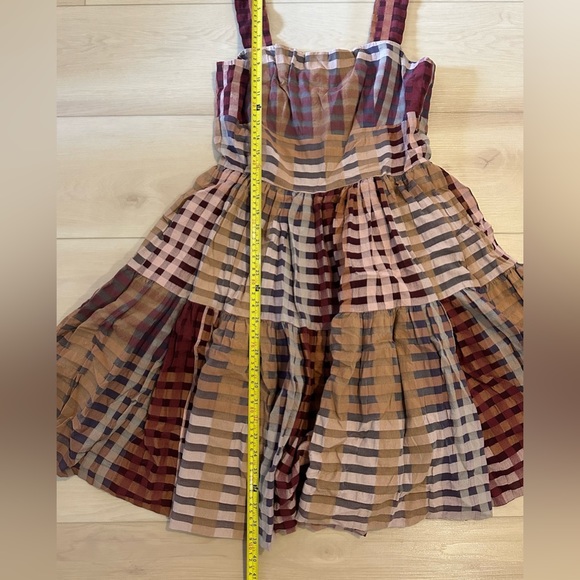 Multi-checkered dress from September|20 size medium - Picture 13 of 14